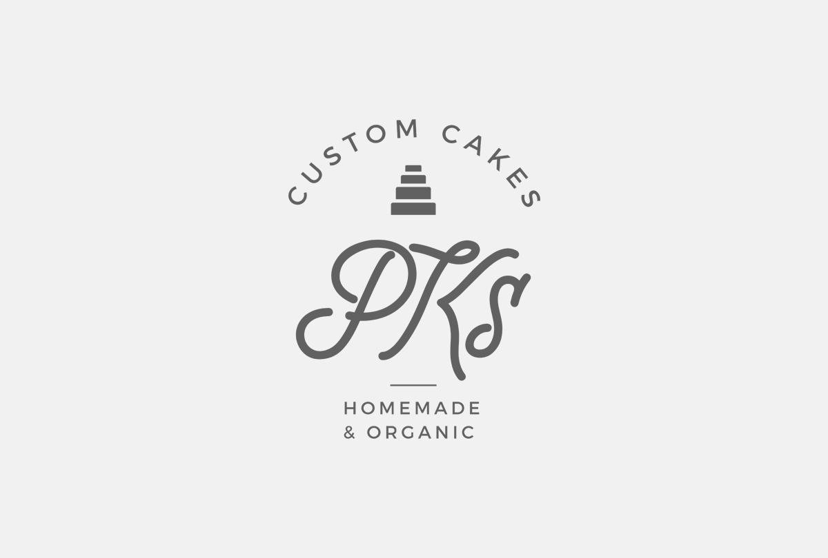 PKs Custom Cakes Logo